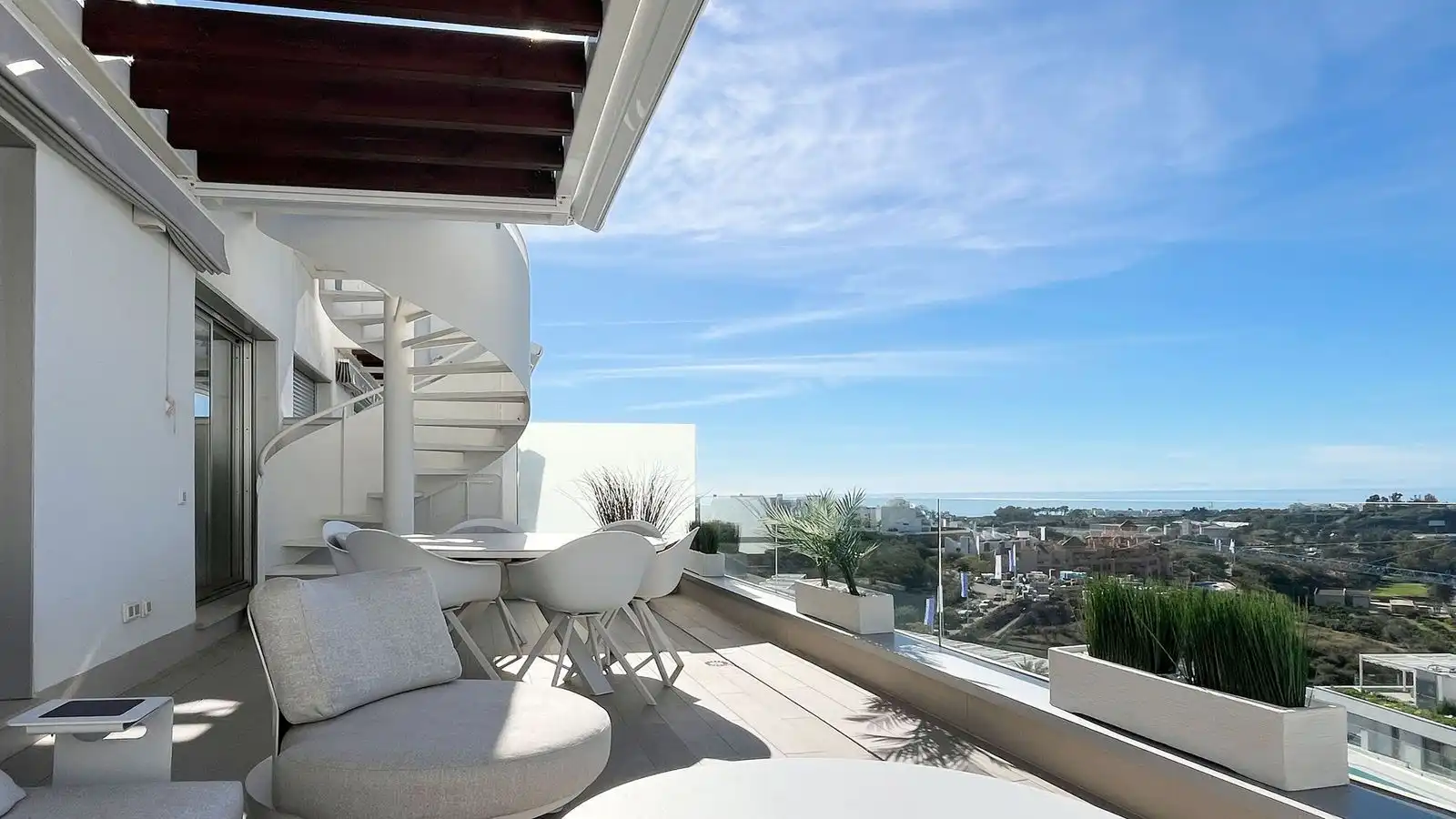 Terraza de Ático en venta en Estepona con Aire acondicionado, Terraza y Trastero