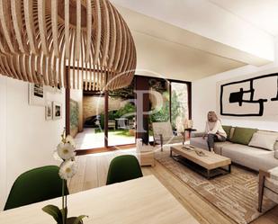Living room of Flat to rent in  Barcelona Capital  with Air Conditioner, Heating and Terrace