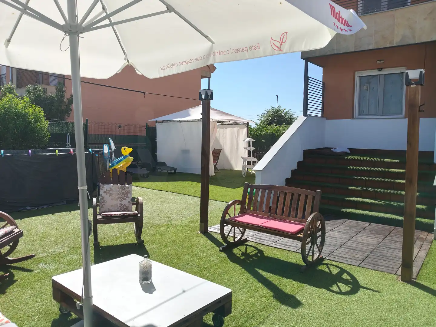 Terrassa de Casa o xalet en venda en Barbadillo amb Calefacció, Terrassa i Piscina