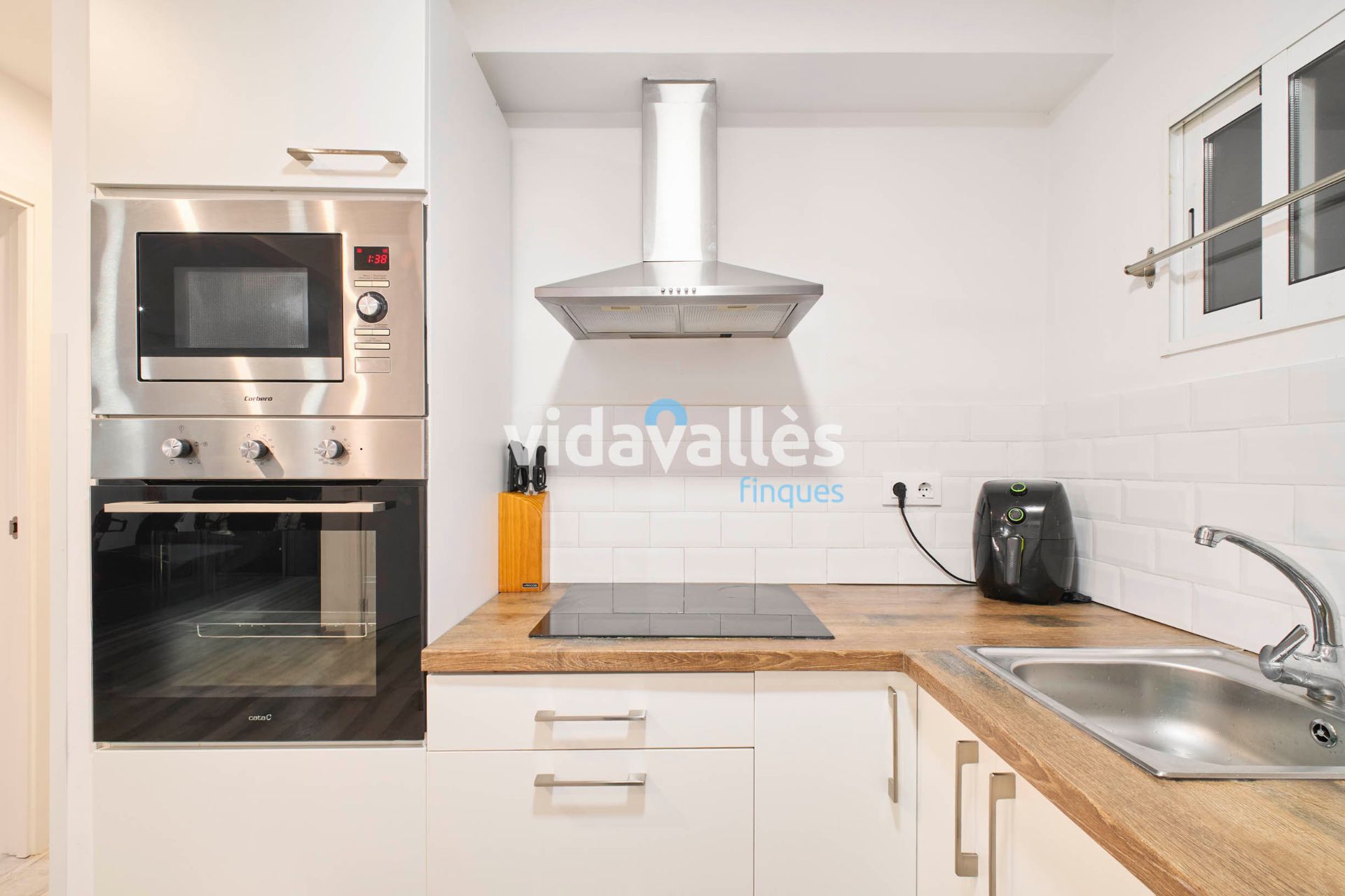 Cuina de Pis en venda en Granollers amb Aire condicionat, Calefacció i Parquet