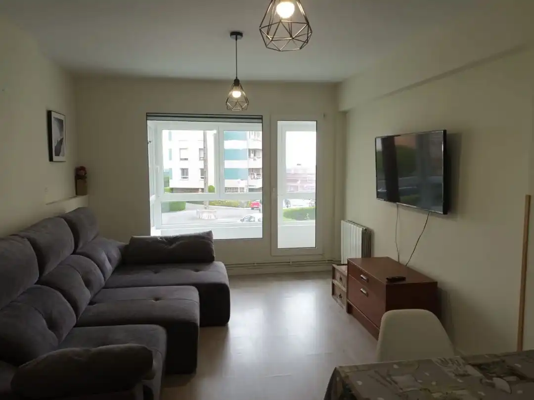 Living room of Flat for rent in Sopela  with Heating