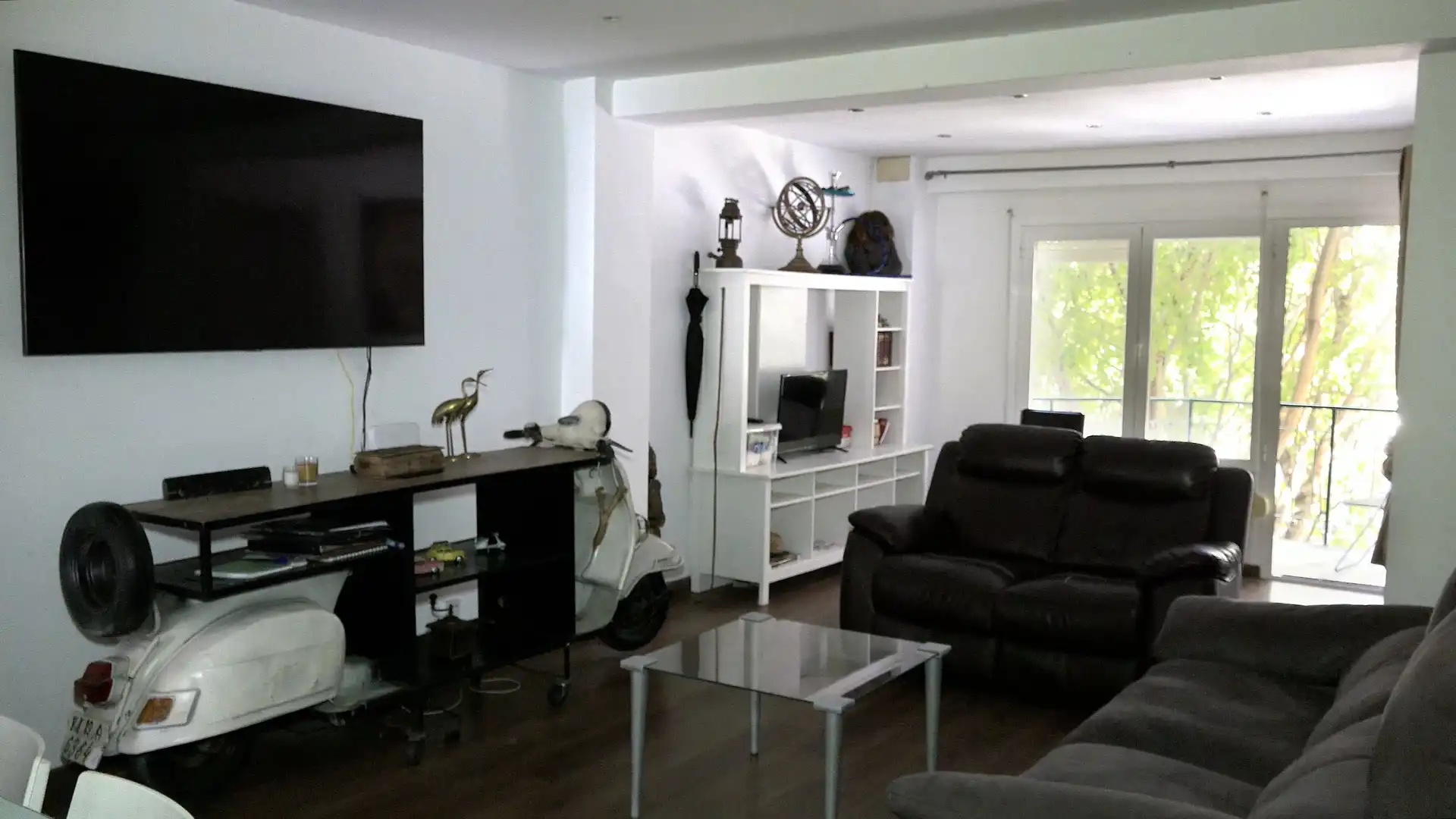 Sala d'estar de Pis en venda en  Palma de Mallorca amb Parquet i Balcó