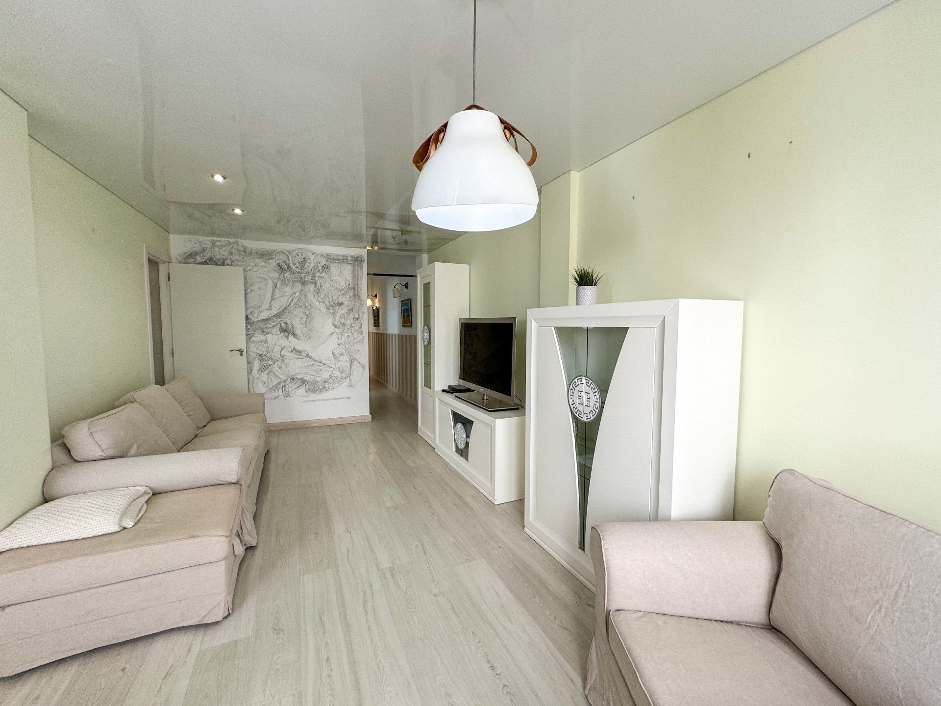 Living room of Flat for sale in Torrevieja  with Air Conditioner, Terrace and Storage room