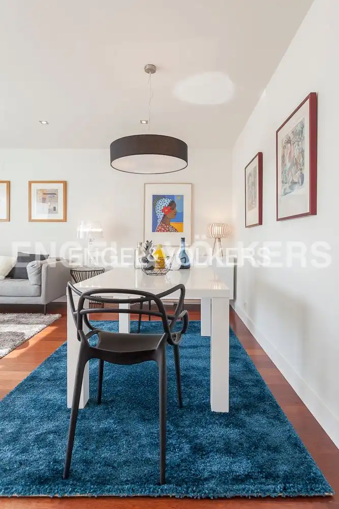 Dining room of Attic for rent in Madrid  with Air Conditioner, Heating and Furnished