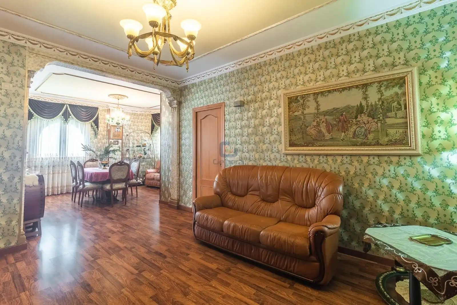 Sala de estar de Casa o chalet en venta en Beniatjar con Jardín privado, Terraza y Trastero