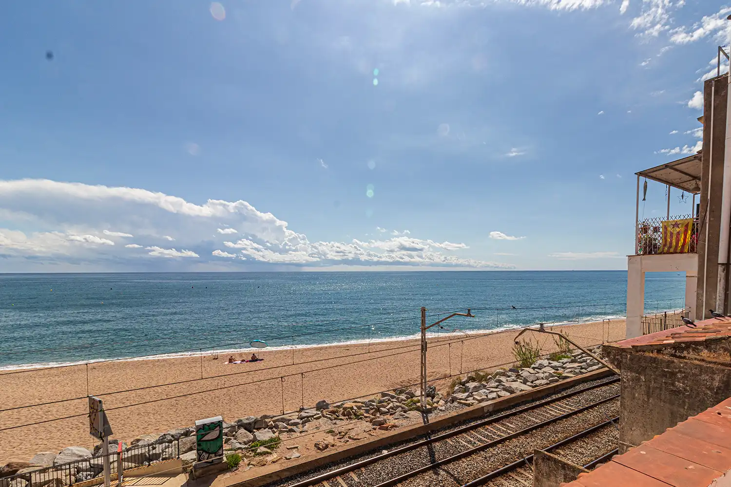 Außenansicht von Haus oder Chalet zum Verkauf in Sant Pol de Mar mit Terrasse