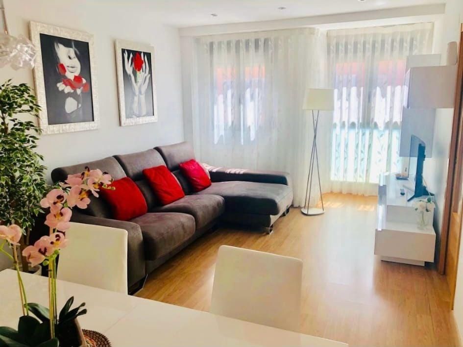 Sala d'estar de Pis en venda en  Valencia Capital amb Aire condicionat