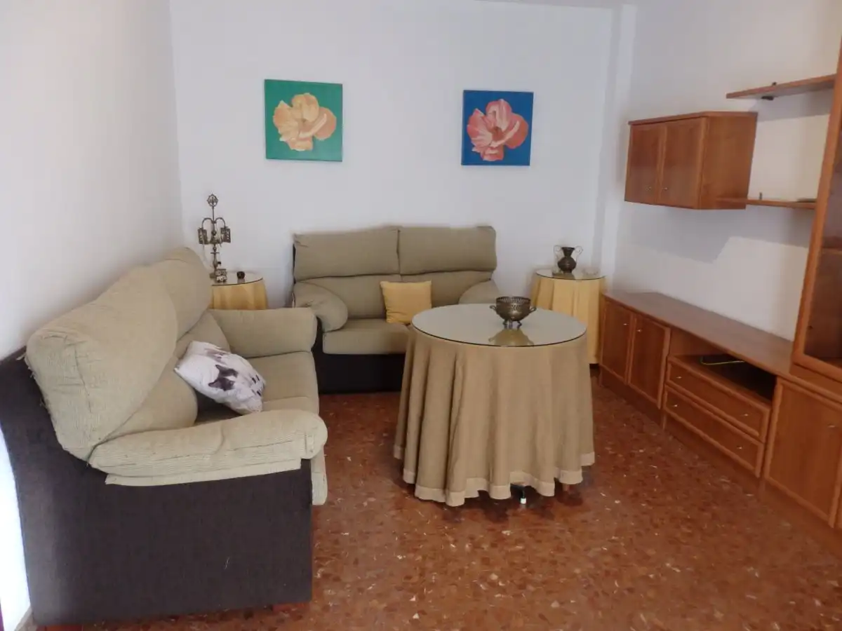 Living room of Flat for rent in Córdoba  with Air Conditioner, Terrace and Furnished