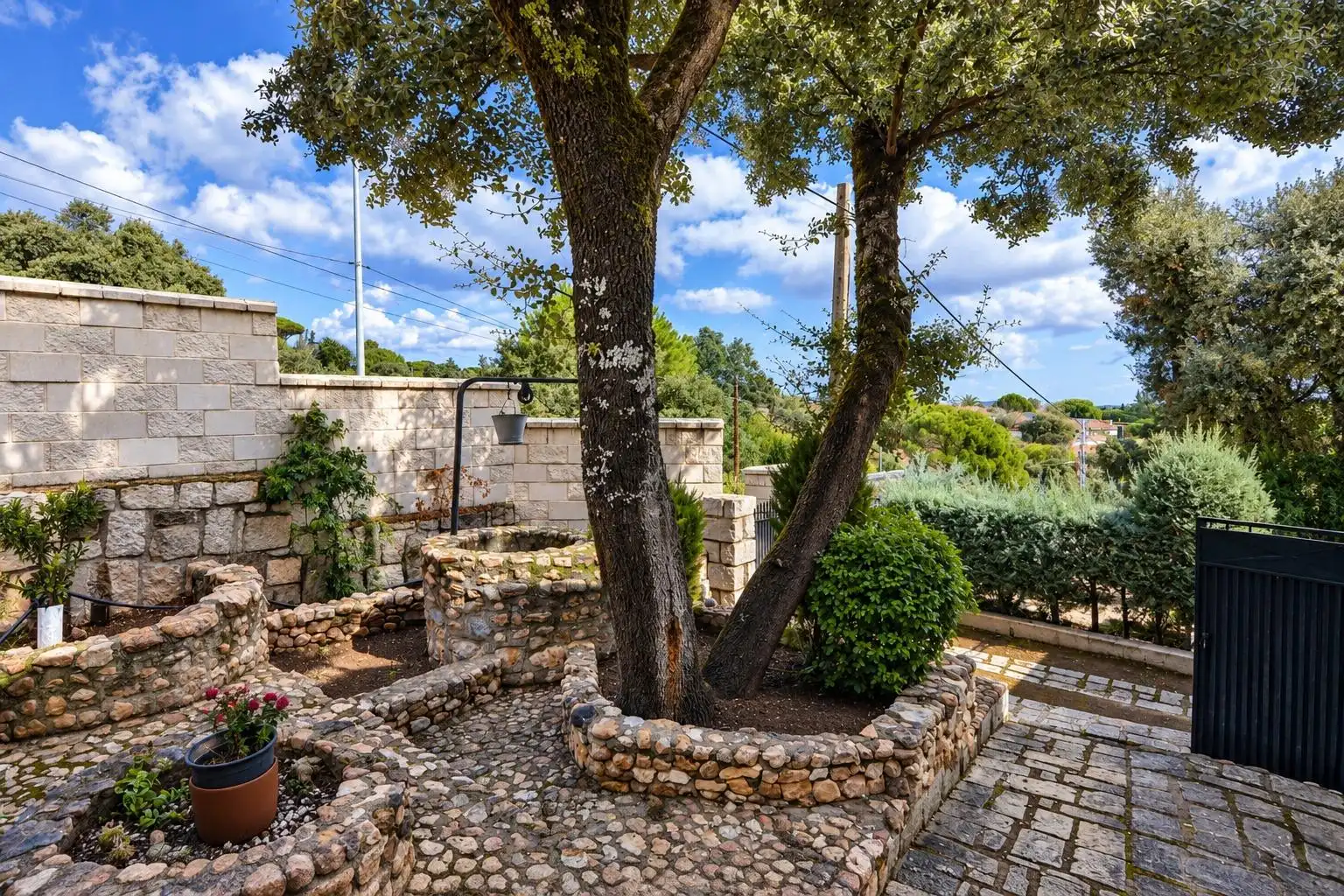 Terrassa de Casa o xalet en venda en Villa del Prado, Madrid