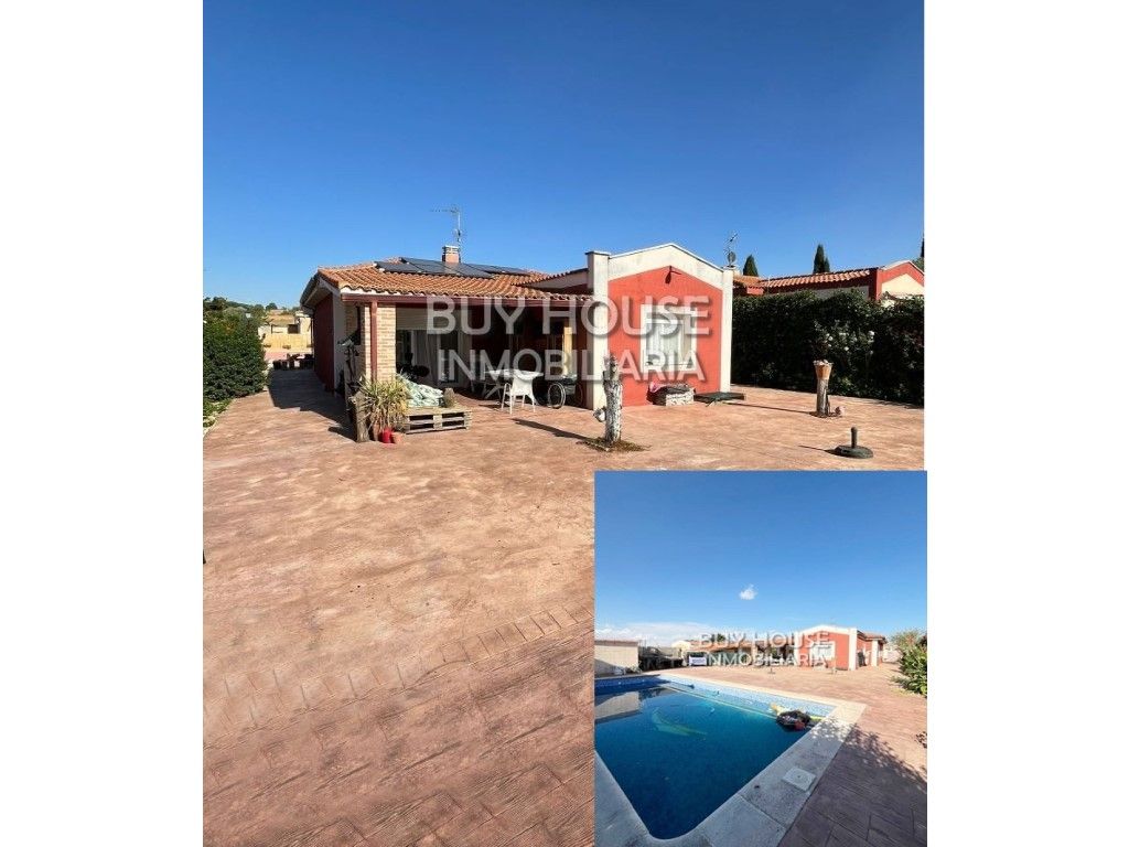 Exterior view of House or chalet for sale in Palomeque