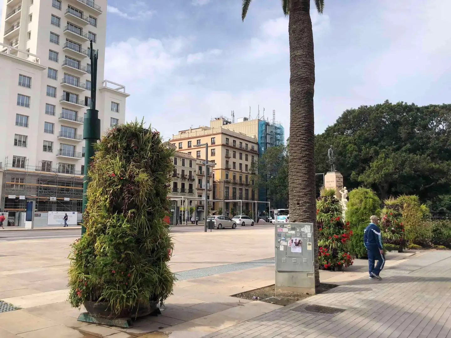 Außenansicht von Geschaftsraum zur Miete in Málaga mit Klimaanlage