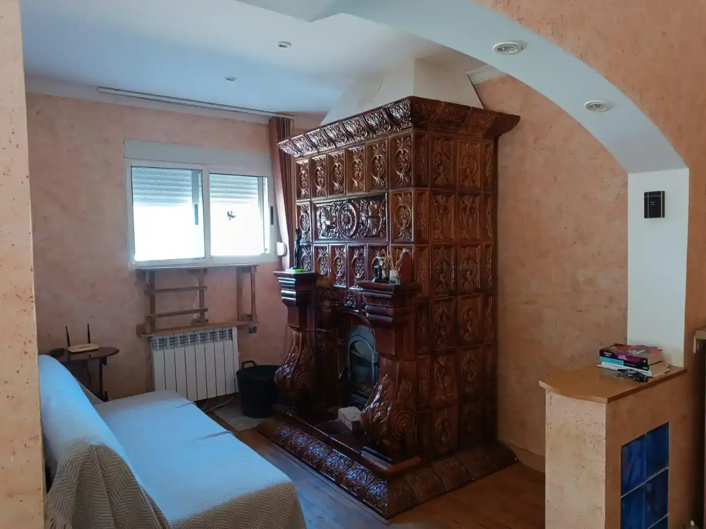 Sala d'estar de Casa o xalet en venda en Vilafamés amb Aire condicionat i Balcó