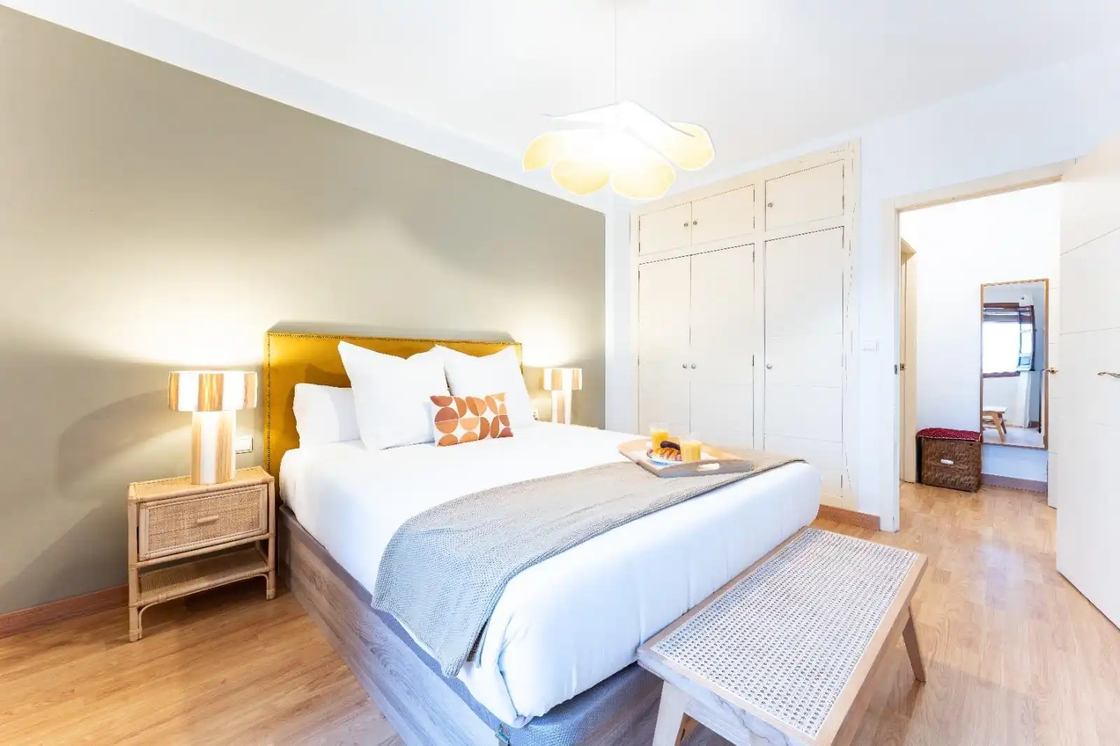 Bedroom of Flat for sale in Córdoba  with Heating, Parquet flooring and Storage room