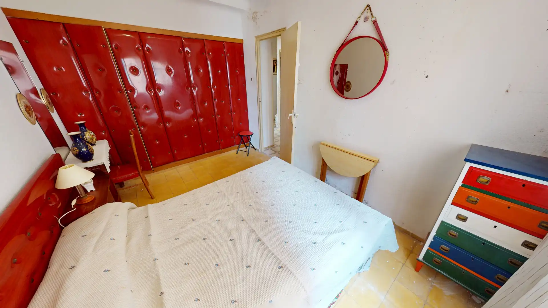 Schlafzimmer von Wohnung zum Verkauf in El Campello mit Möbliert, Ofen und Waschmaschine