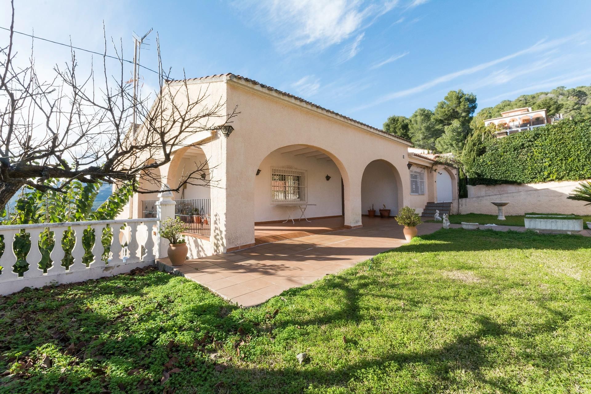 Jardí de Casa o xalet en venda en El Real de Gandia amb Aire condicionat, Calefacció i Terrassa
