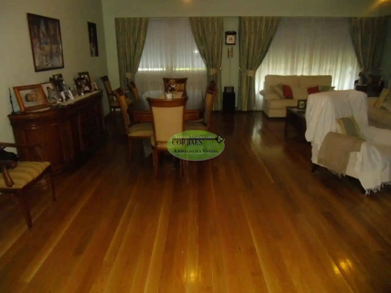 Dining room of Houses for sale in Ourense Capital   with Heating, Private garden and Terrace