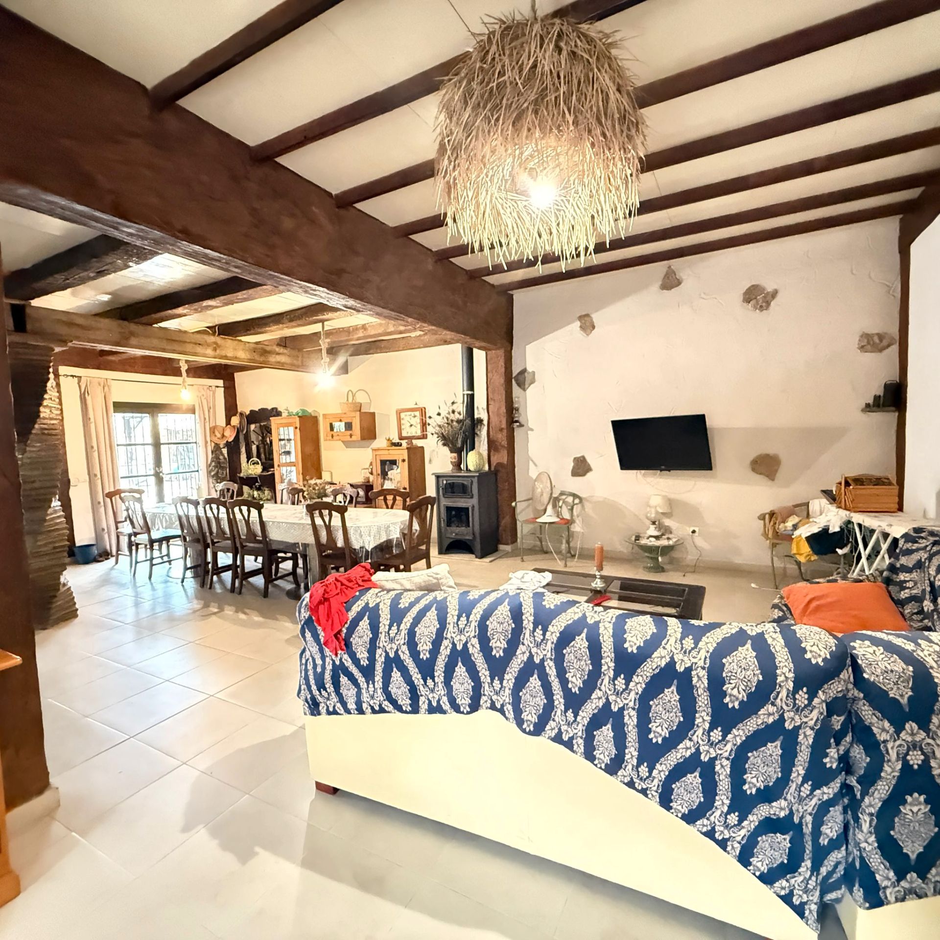Sala de estar de Finca rústica en venta en San Roque con Trastero, Amueblado y Horno