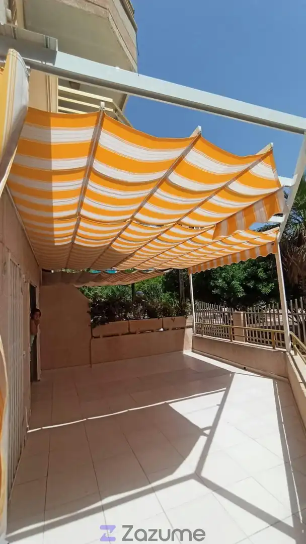 Terrace of Apartments for rent in El Campello  with Air Conditioner, Private garden and Terrace