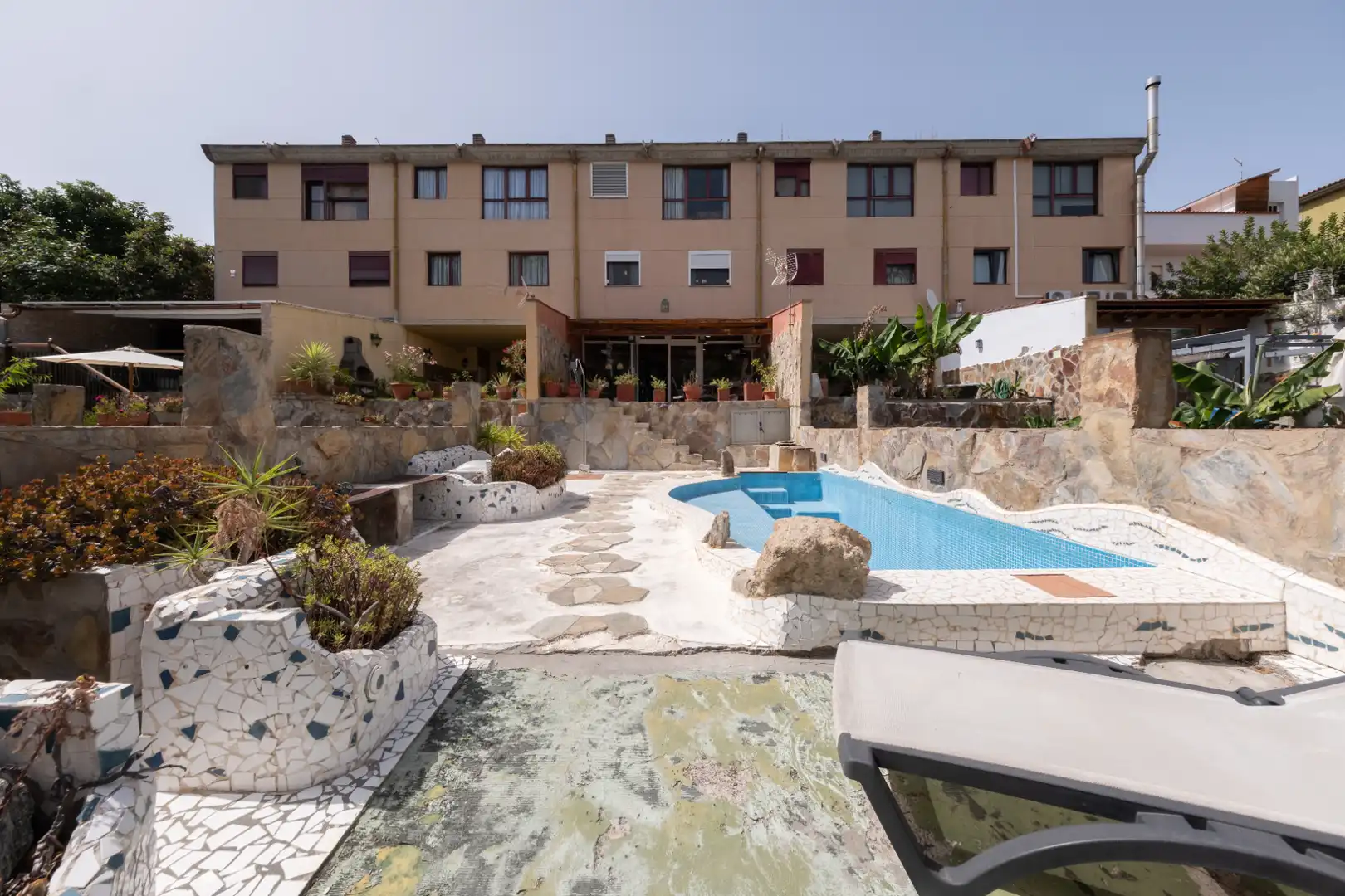 Piscina de Casa adosada en venda en Santa Brígida amb Jardí privat, Terrassa i Piscina