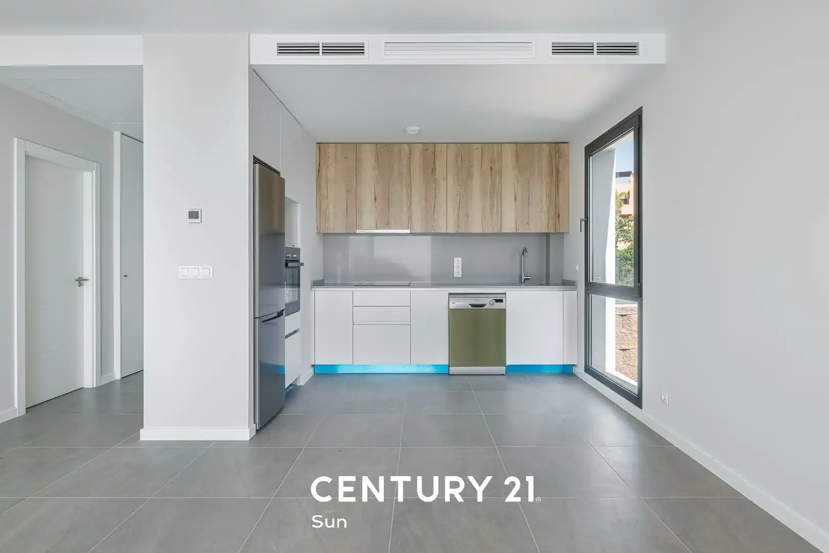 Cocina de Casa adosada en venta en Mijas con Aire acondicionado, Calefacción y Jardín privado