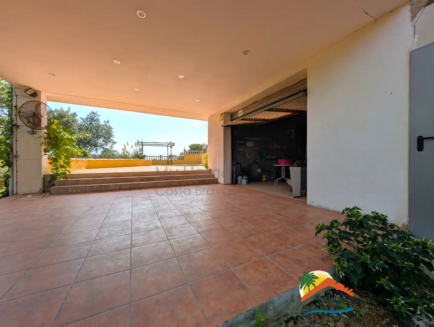 Terrassa de Casa o xalet en venda en Lloret de Mar amb Aire condicionat, Calefacció i Jardí privat