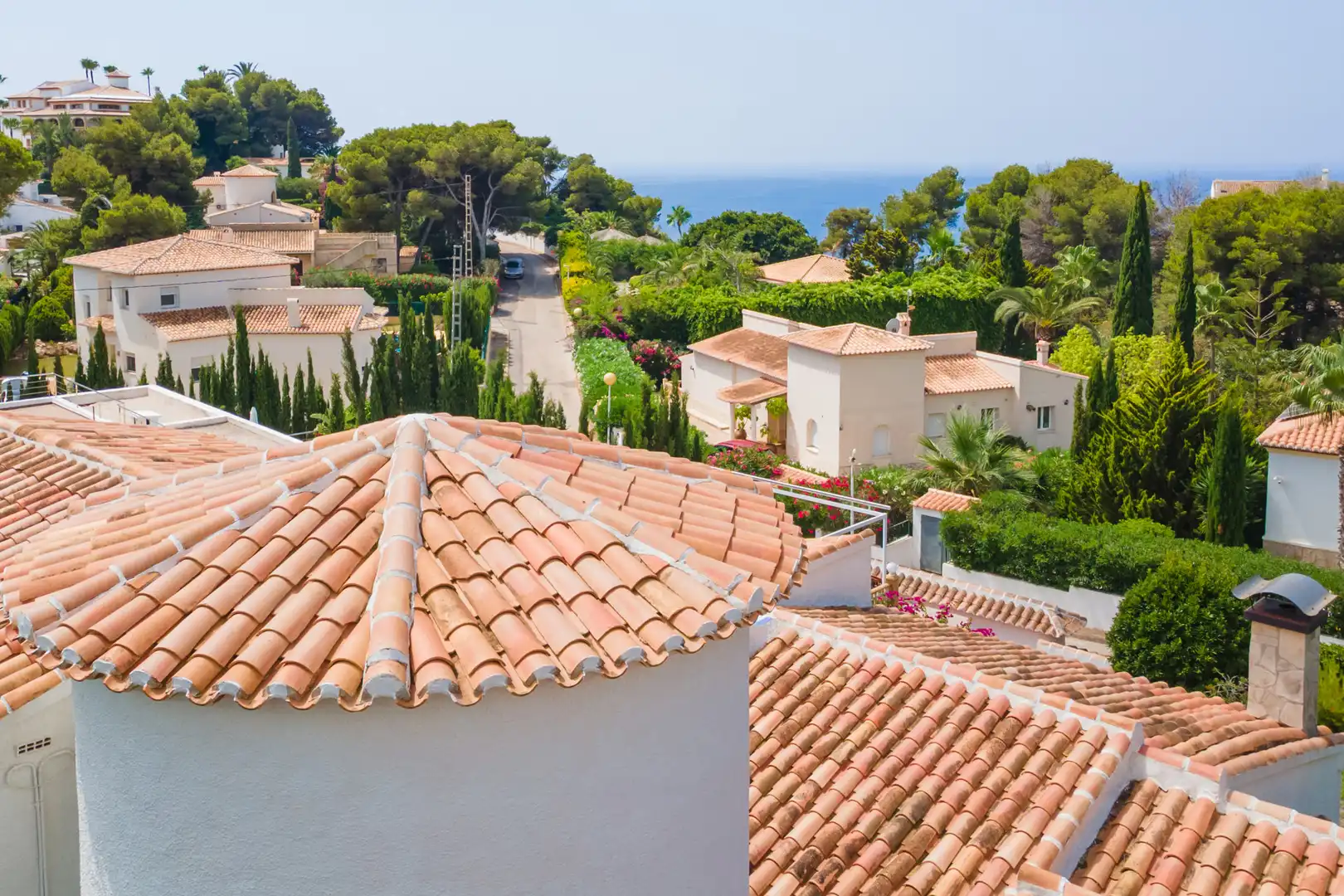 Vista exterior de Casa o xalet en venda en Jávea / Xàbia amb Aire condicionat, Calefacció i Jardí privat
