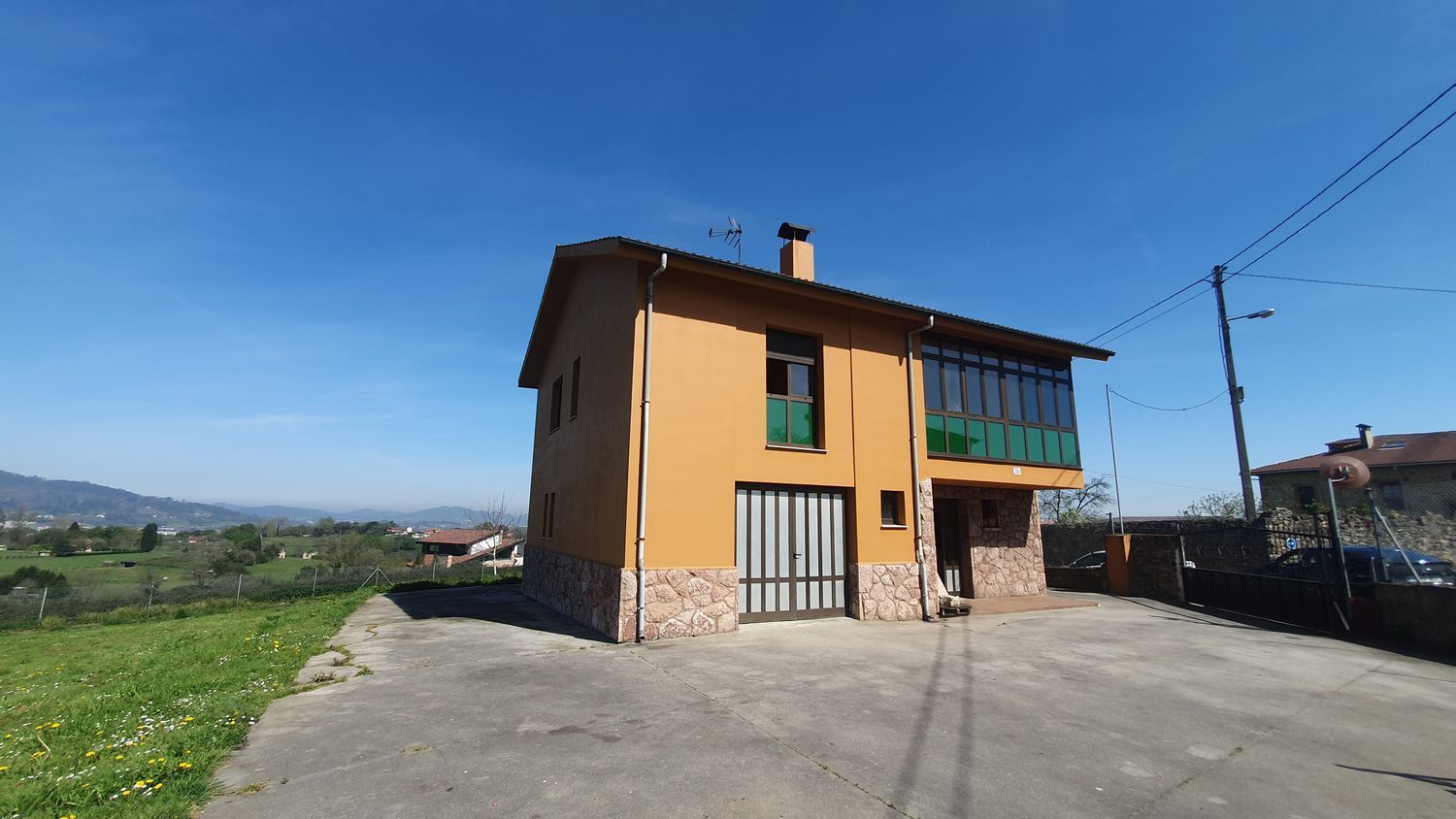 Exterior view of House or chalet for sale in Siero  with Heating and Swimming Pool