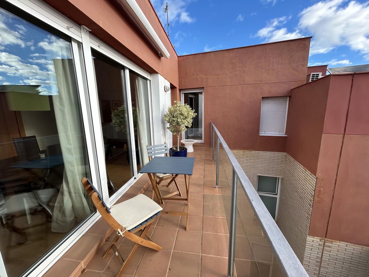 Terrassa de Apartament en venda en La Ràpita amb Aire condicionat, Calefacció i Parquet
