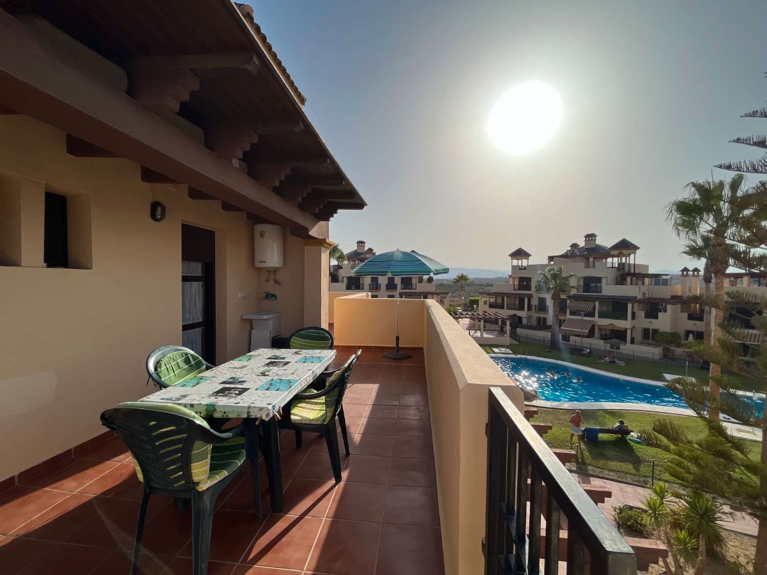 Terrassa de Apartament de lloguer en Vera amb Aire condicionat, Calefacció i Terrassa