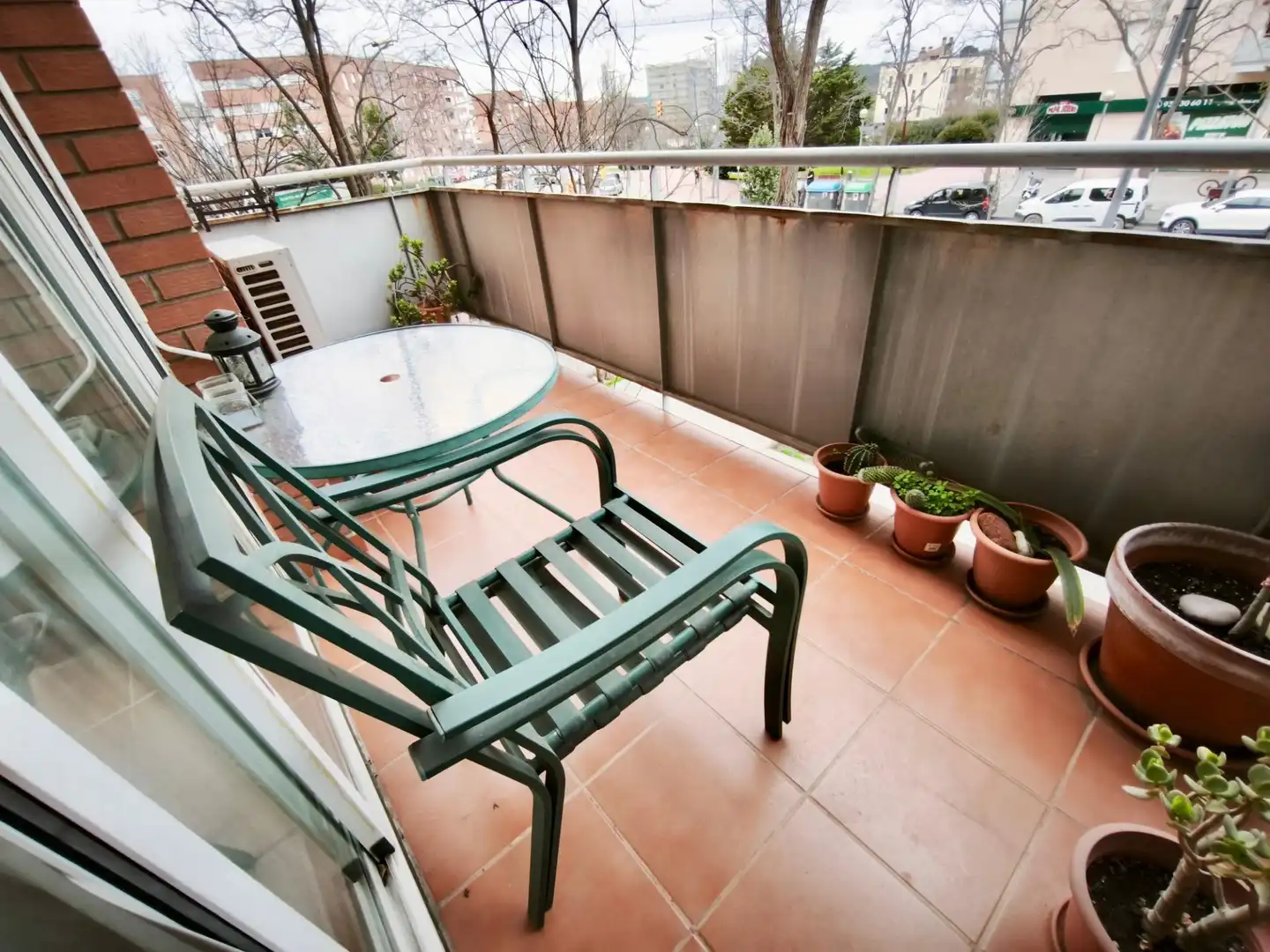 Terrace of Flat for sale in Sabadell  with Air Conditioner, Heating and Parquet flooring