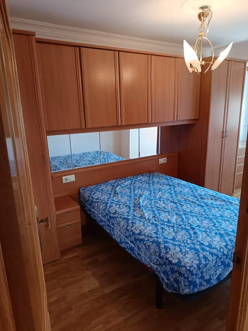 Bedroom of Flat for rent in A Coruña Capital   with Heating, Furnished and Oven