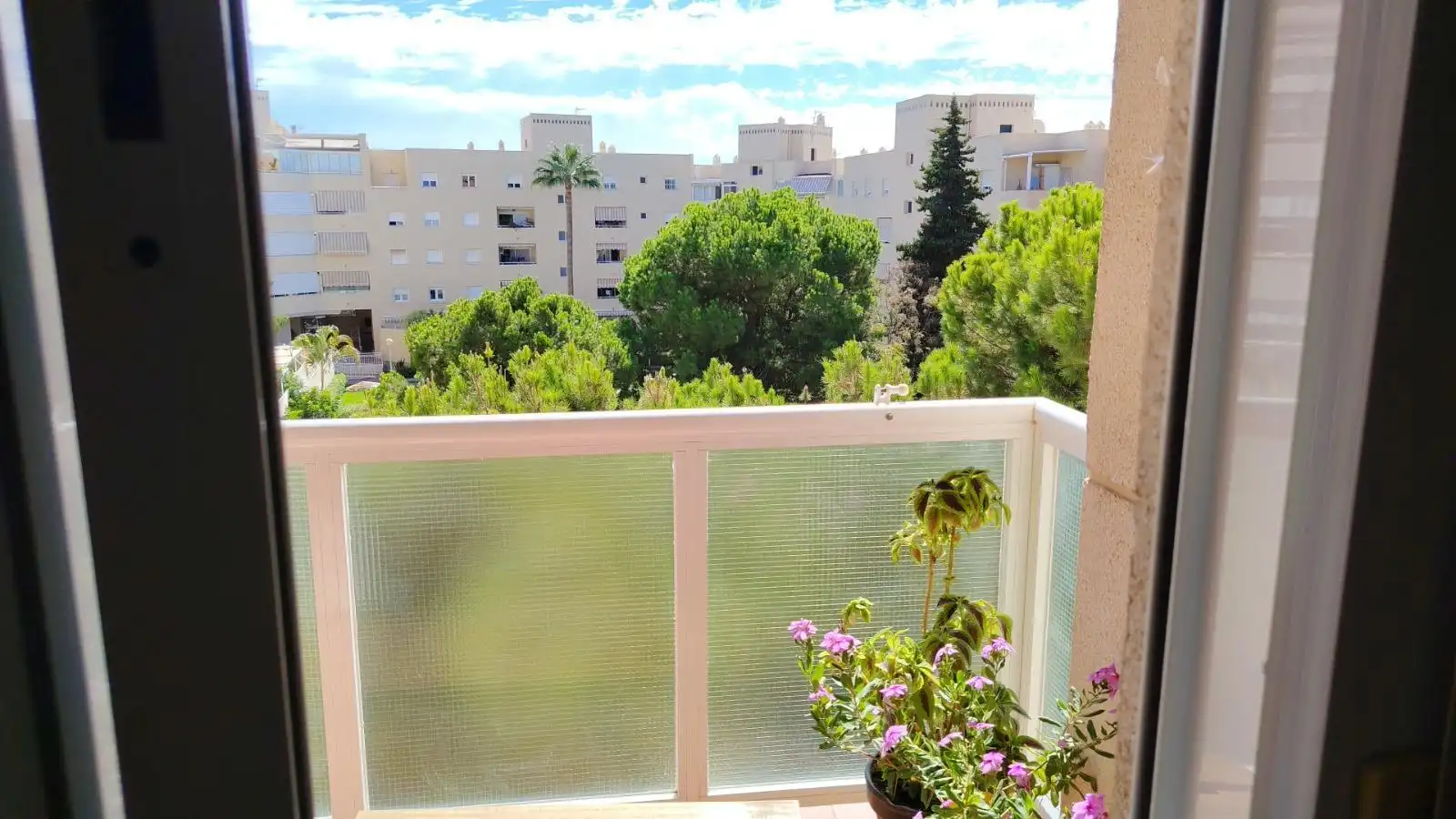 Terraza de Apartamento de alquiler en Málaga con Jardín privado, Terraza y Amueblado