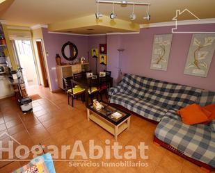 Living room of Single-family semi-detached for sale in Moncofa  with Terrace and Balcony