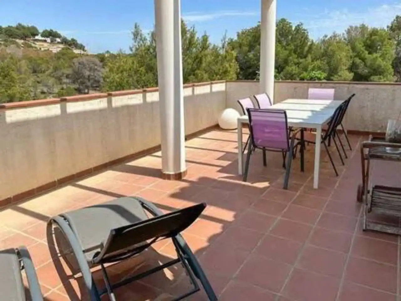 Terrassa de Casa o xalet en venda en La Nucia amb Terrassa