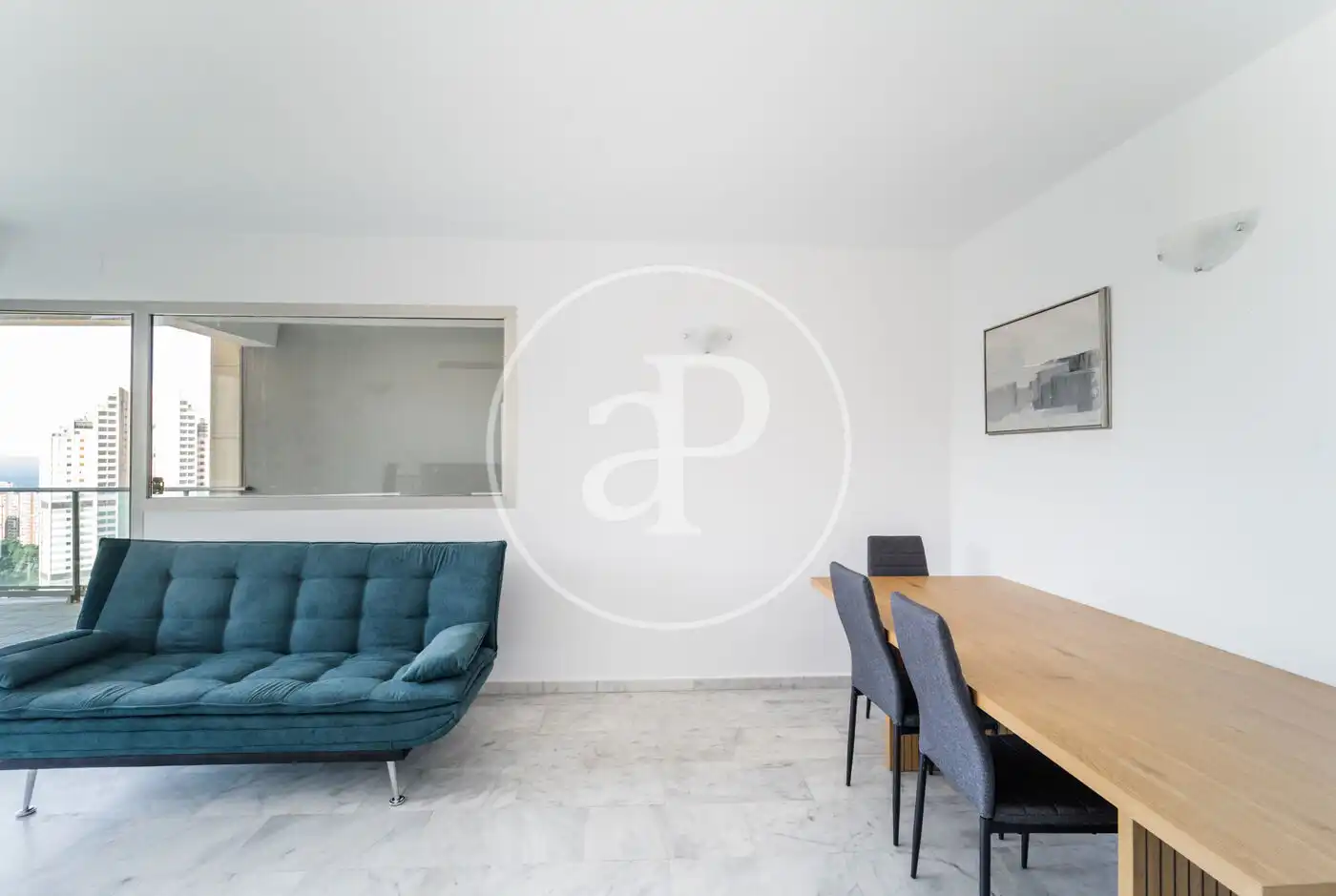 Living room of Flat for sale in Benidorm  with Air Conditioner, Heating and Private garden