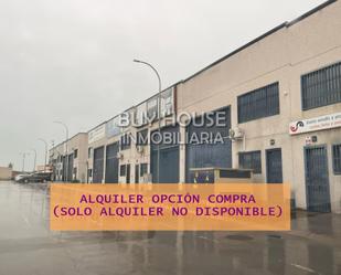 Vista exterior de Nau industrial de lloguer en El Viso de San Juan