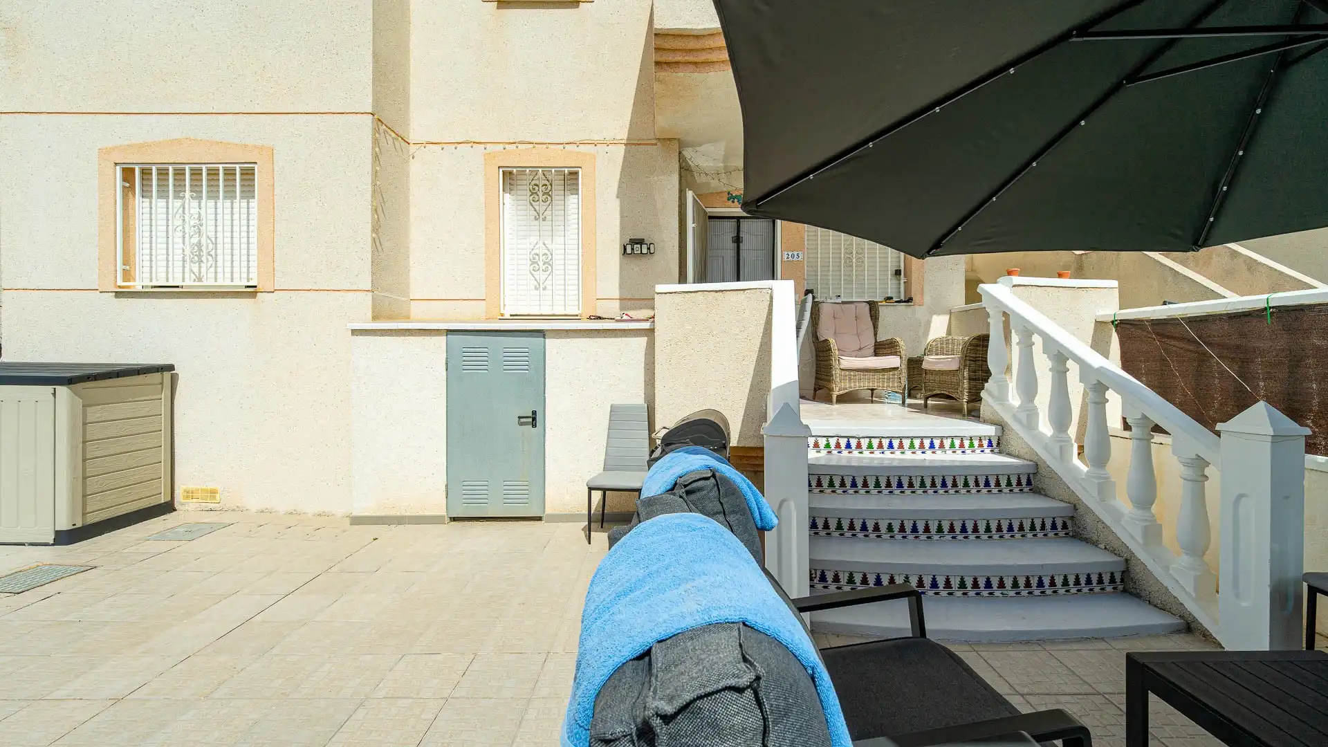 Terrassa de Apartament en venda en Rojales amb Aire condicionat