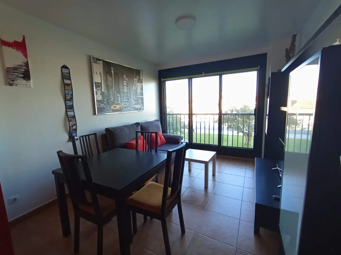 Sala d'estar de Apartament en venda en A Illa de Arousa  amb Calefacció, Parquet i Traster