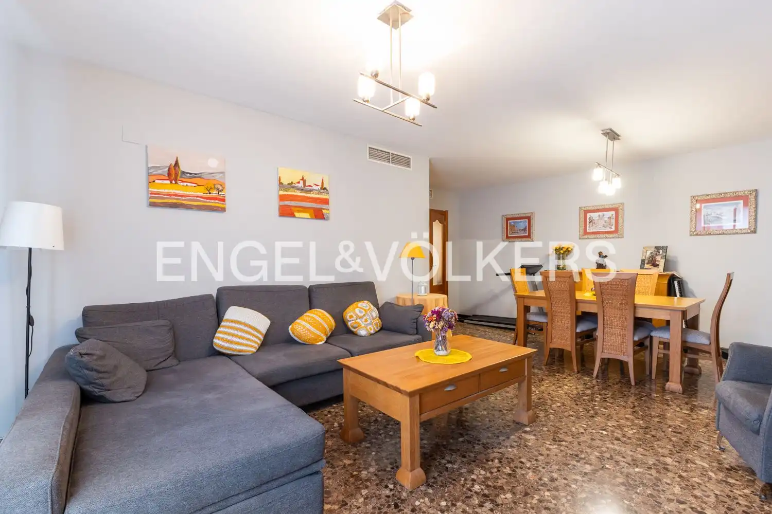 Sala d'estar de Pis en venda en  Valencia Capital amb Aire condicionat, Calefacció i Traster