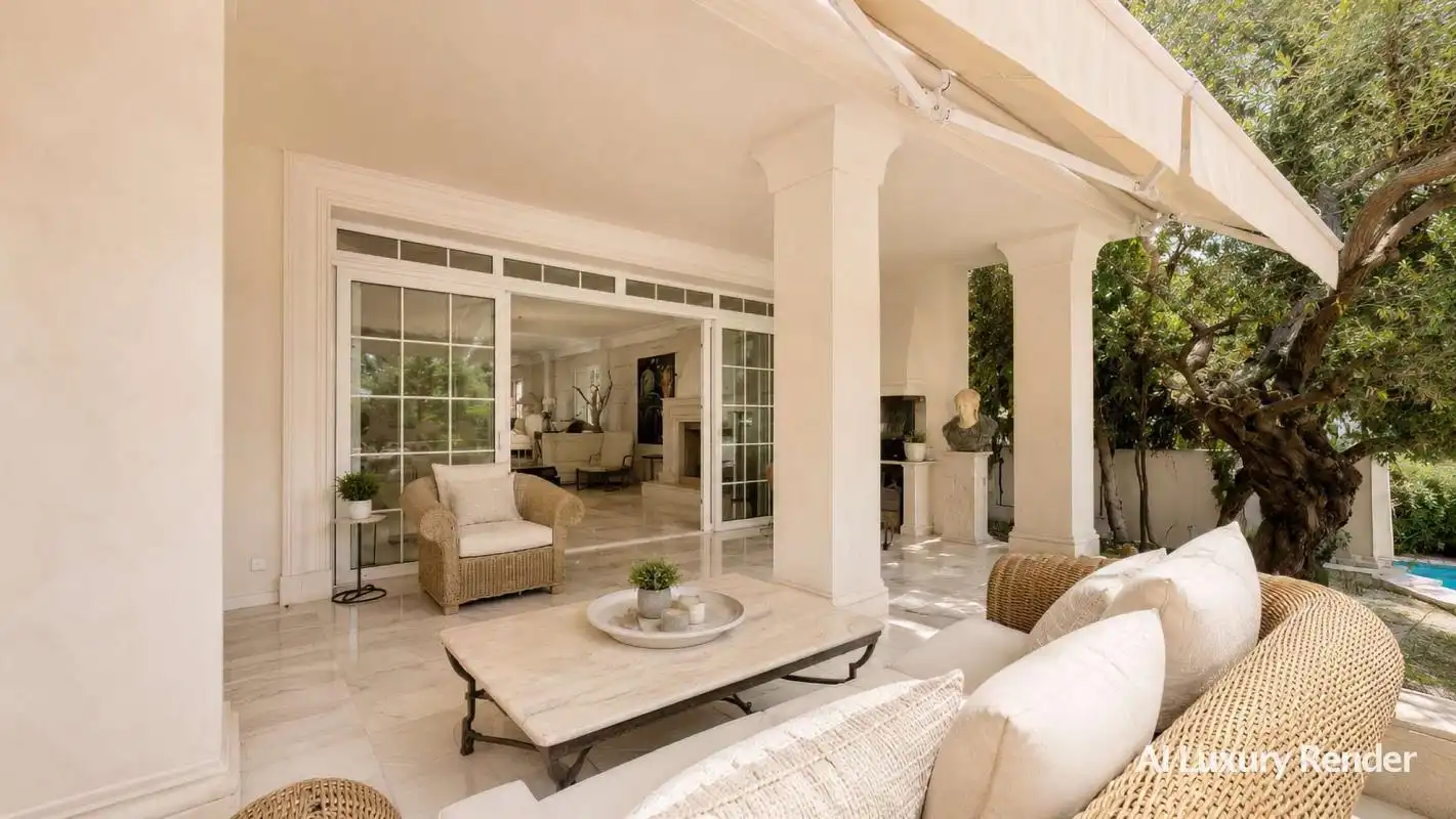 Terrassa de Casa o xalet en venda en Marbella amb Calefacció, Jardí privat i Terrassa