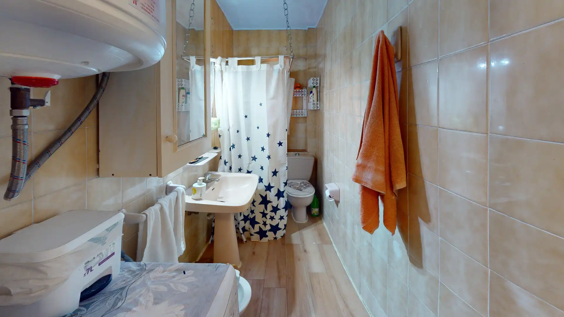 Bathroom of Flat for sale in Benidorm  with Air Conditioner, Furnished and TV
