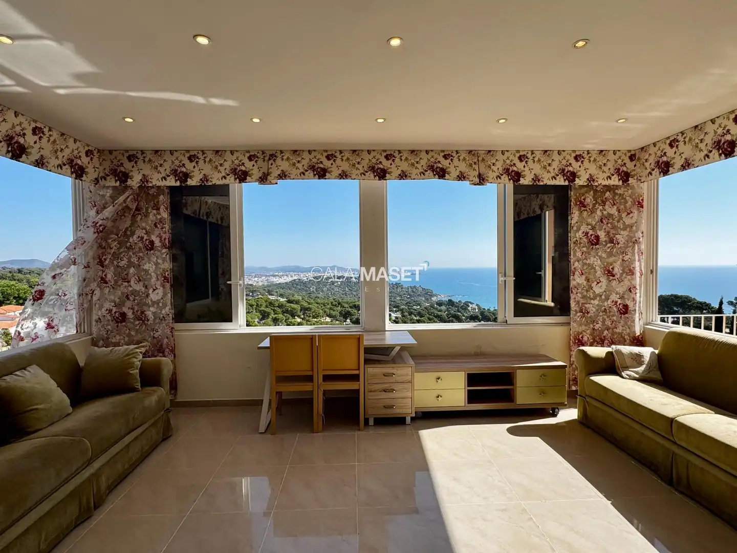Wohnzimmer von Haus oder Chalet zum Verkauf in Calonge i Sant Antoni mit Heizung, Privatgarten und Terrasse