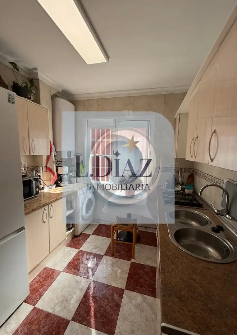 Kitchen of Flat for sale in Málaga  with Furnished