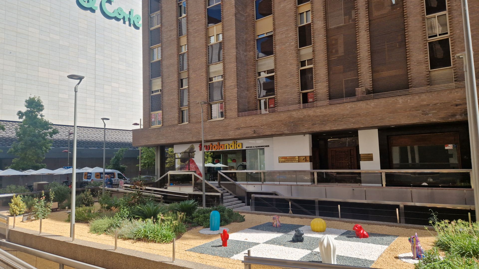 Vista exterior de Piso en venta en  Zaragoza Capital