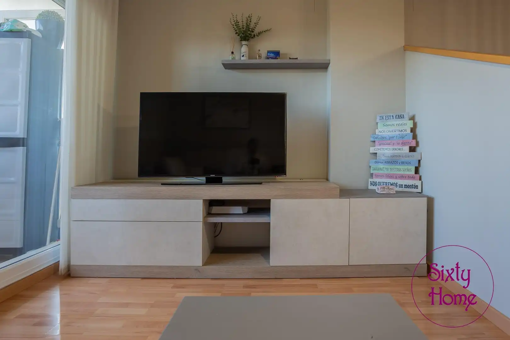 Sala de estar de Dúplex en venta en Andorra (Teruel) con Calefacción, Jardín privado y Terraza