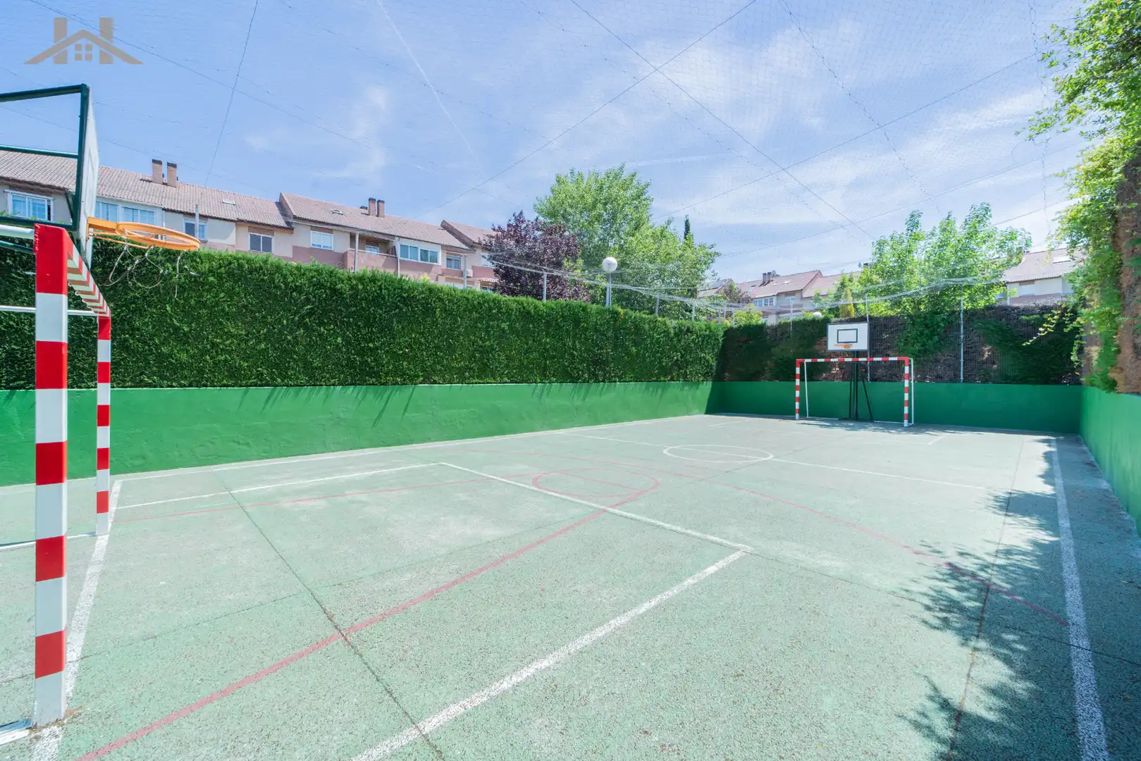 Jardín de Casa adosada en venta en Las Rozas de Madrid