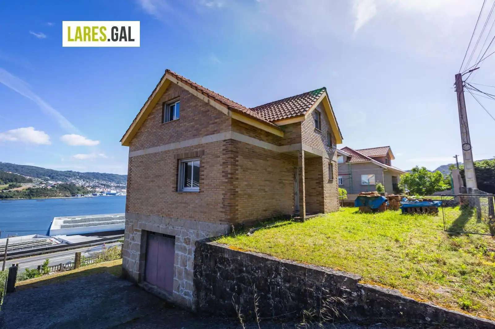 Exterior view of Houses for sale in Moaña  with Terrace