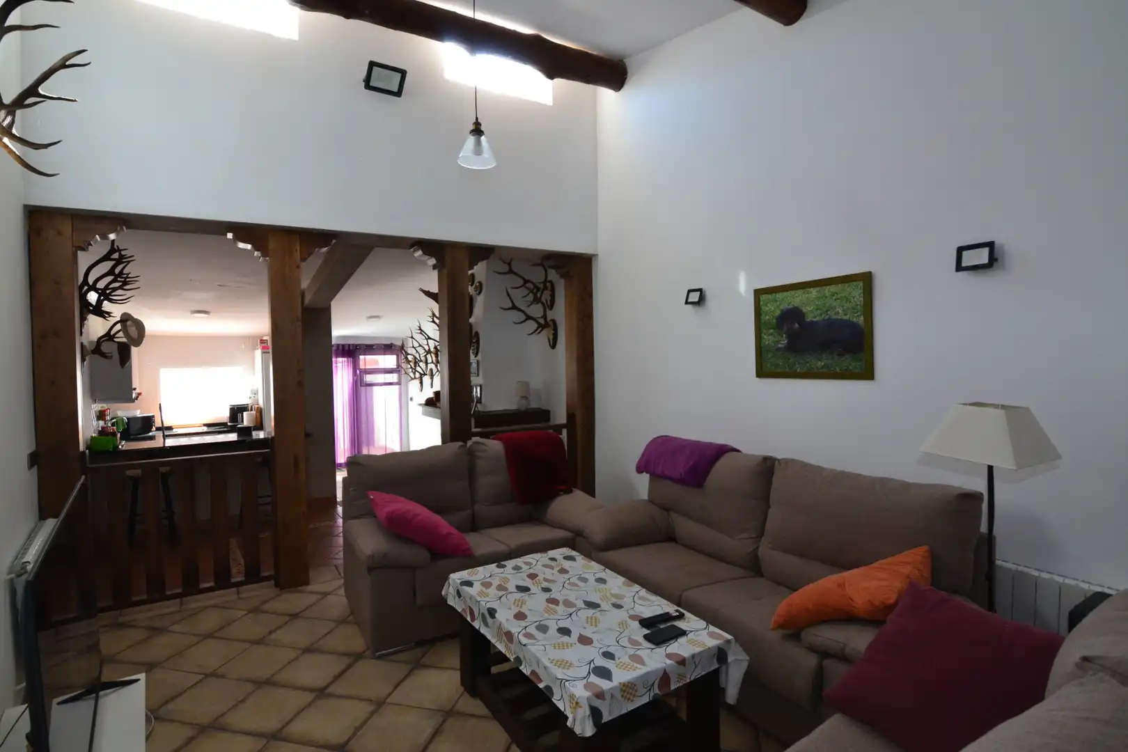 Sala de estar de Casa o chalet en venta en Malpartida de Plasencia con Aire acondicionado y Calefacción