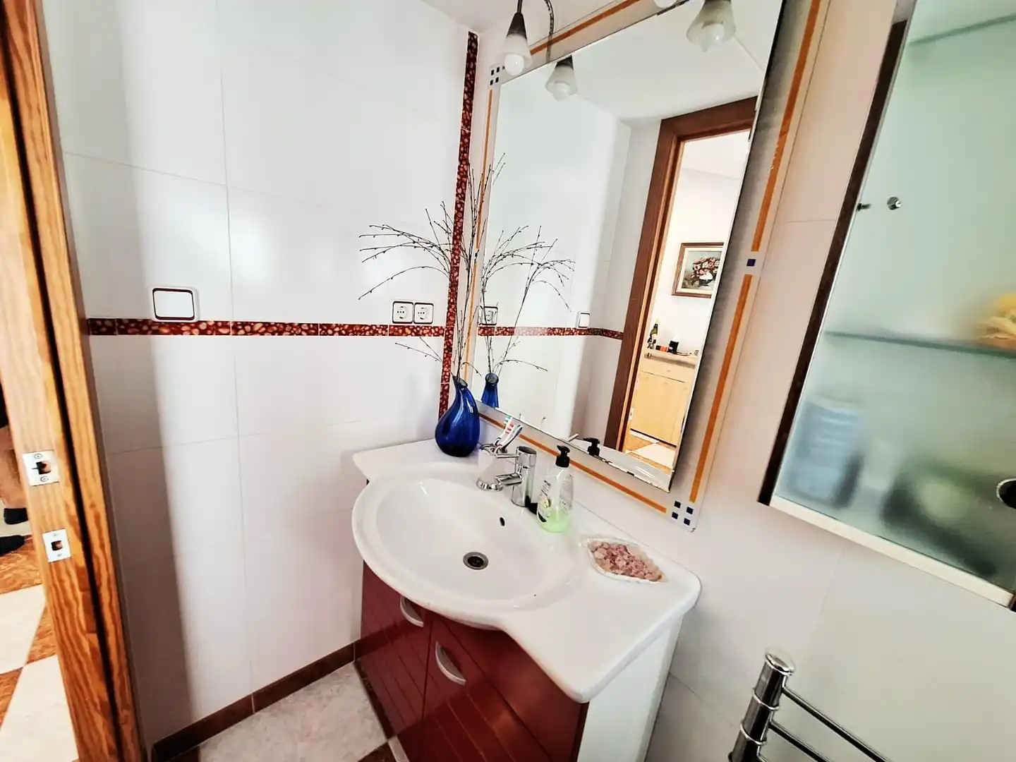 Bathroom of Houses for sale in Carcaixent  with Air Conditioner