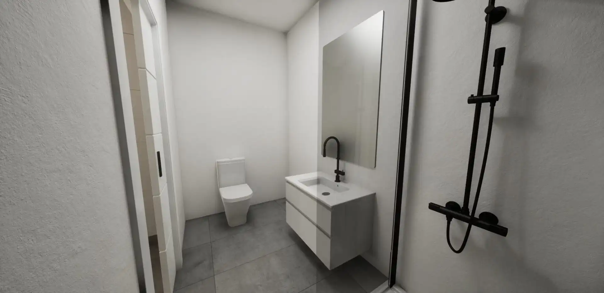 Baño de Casa o chalet en venta en Torre-Pacheco con Aire acondicionado, Jardín privado y Terraza